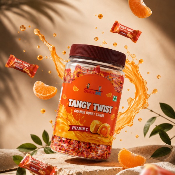 ShareMe Tangy Twist, Orange Burst